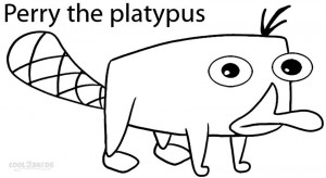 Perry the Platypus Coloring Pages