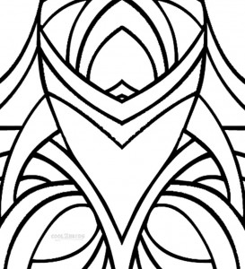 Shapes Coloring Pages to Print