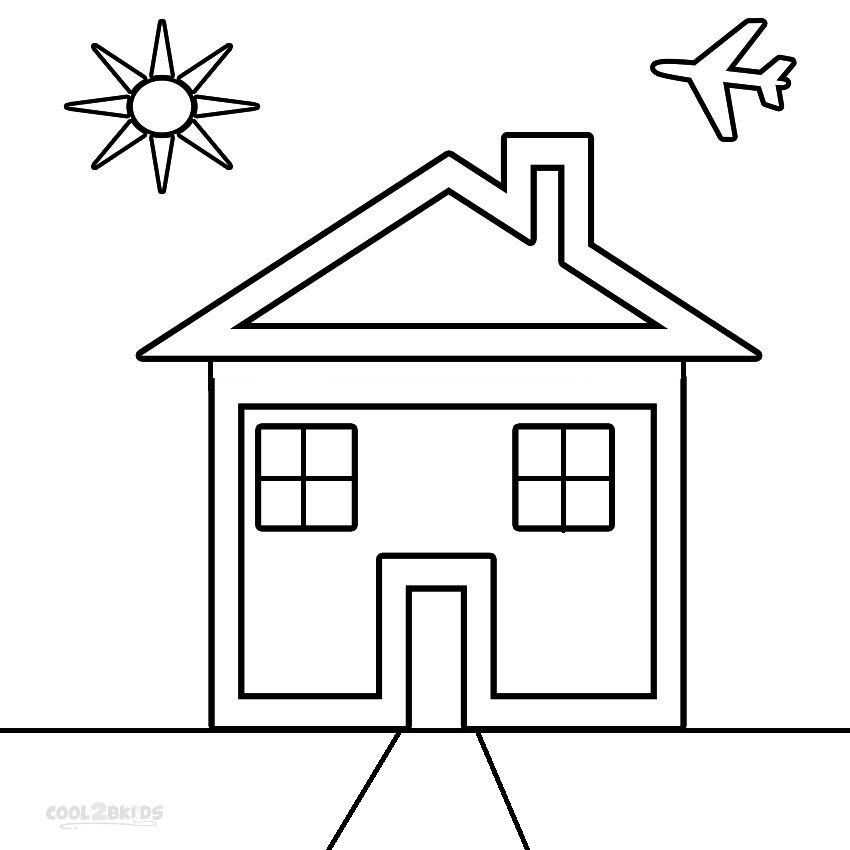 Printable Shapes Coloring Pages For Kids