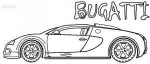 Bugatti Coloring Pages to Print