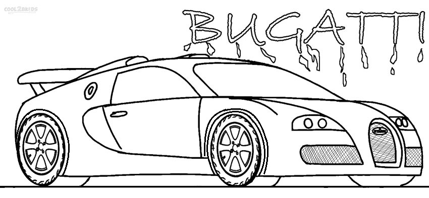 Bugatti Ausmalbilder