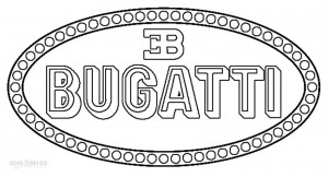 Bugatti Logo Coloring Pages