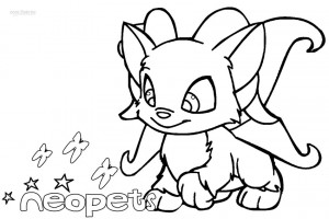 Free Neopets Coloring Pages