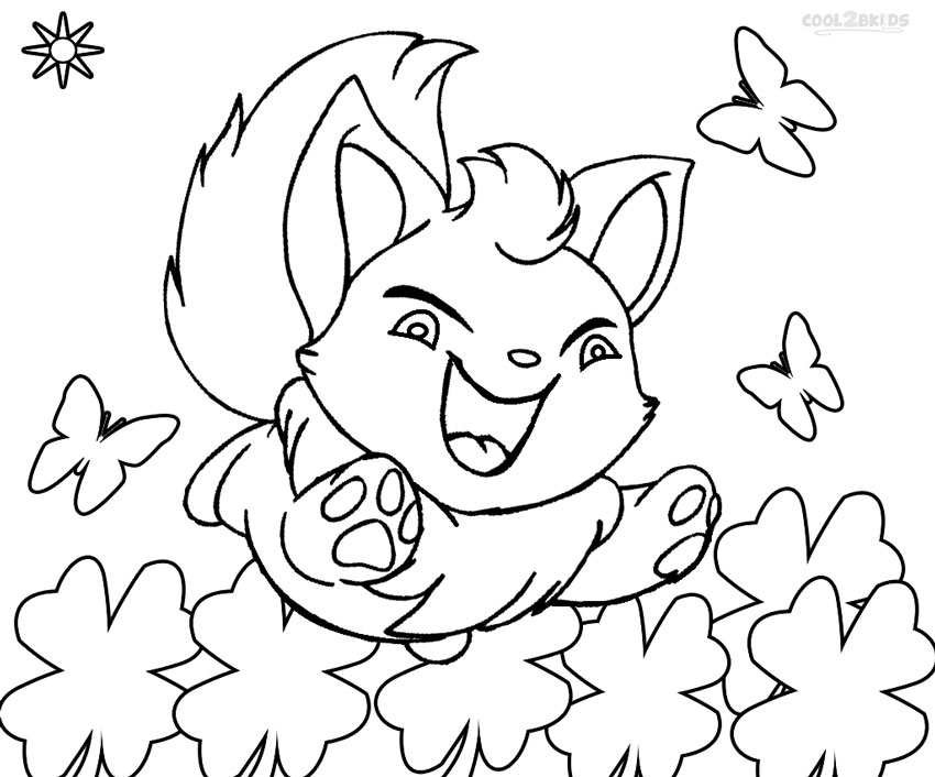 Printable Neopets Coloring Pages For Kids