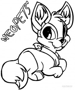 Neopets Coloring Pages for Kids