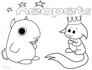 Printable Neopets Coloring Pages