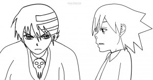 Printable Soul Eater Coloring Pages