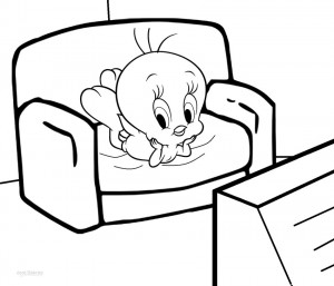 Printable Tweety Bird Coloring Pages