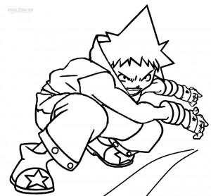Soul Eater Coloring Pages for Kids