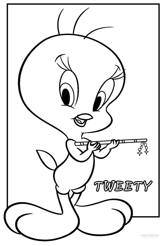 Printable Tweety Coloring Pages For Kids Cool2bKids