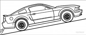 Mustang Coloring Pages to Print