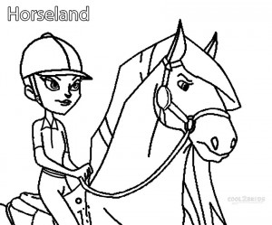 Horseland Coloring Pages