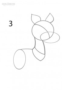 How to Draw a Reindeer Step 3