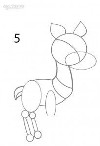 How to Draw a Reindeer Step 5