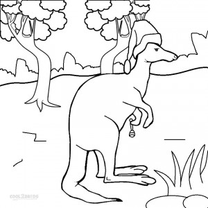 Kangaroo Coloring Pages to Print