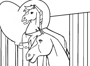 Printable Horseland Coloring Page