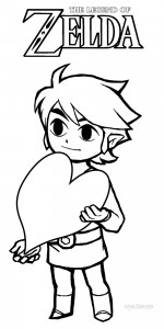 Zelda Coloring Pages