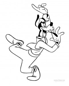 80 Disney Coloring Pages Goofy  HD