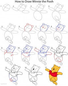 How to Draw Winnie the Pooh Step by Step