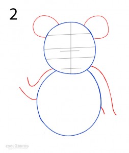 How to Draw a Panda Step 2