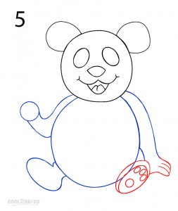 How to Draw a Panda Step 5