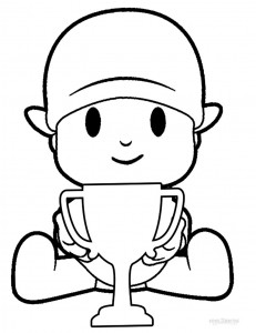 Pocoyo Coloring Pages