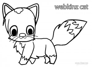 Webkinz Cat Coloring Pages