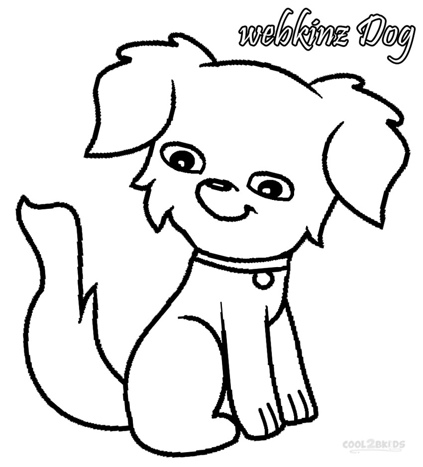 Printable Webkinz Coloring Pages For Kids