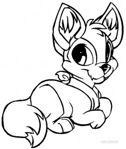 Webkinz Wolf Coloring Pages