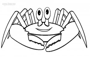 Blue Crab Coloring Pages