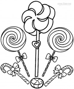 Candyland Coloring Pages