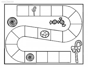 Candyland Coloring Pages free Printables