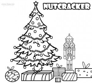 Christmas Nutcracker Coloring Page