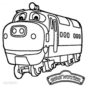Chuggington Brewster Coloring Pages