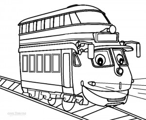 Chuggington Decka Coloring Pages