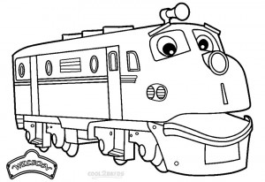 Chuggington Wilson Coloring Pages