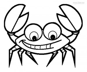 Crab Coloring Page