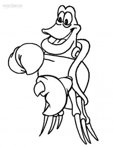 Crab Coloring Pages