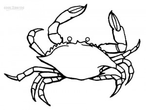 Crab Coloring Pages to Print