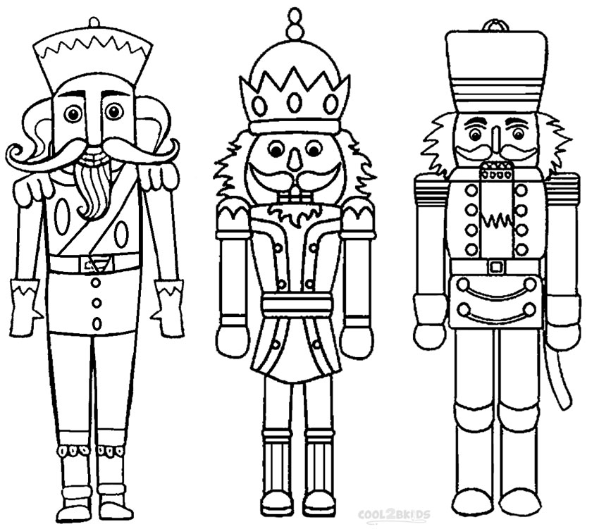 Printable Nutcracker Coloring Pages For Kids Printable Nutcracker Coloring Pages For Kids