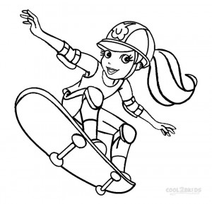 Polly Pocket Game Coloring Pages