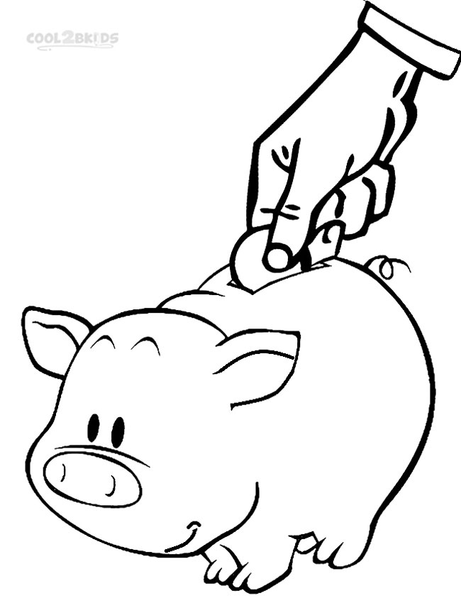 Printable Money Coloring Pages For Kids | Cool2bKids