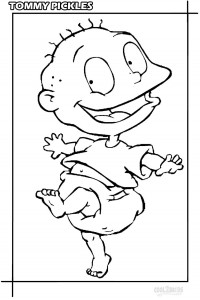 90's Nickelodeon Cartoons Coloring Pages