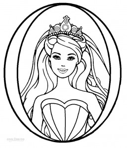 Barbie Princess Coloring Pages free Printable