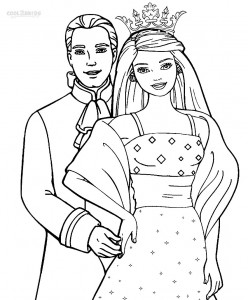 Barbie Princess and the Pauper Coloring Pages