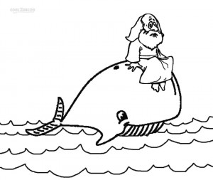 Free Printable Jonah and the Whale Coloring Pages