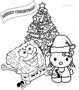 Nickelodeon Christmas Coloring Pages