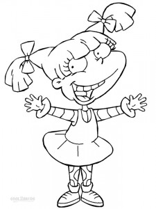 Angelica Rugrats Coloring Pages