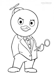 printable backyardigans coloring pages for kids