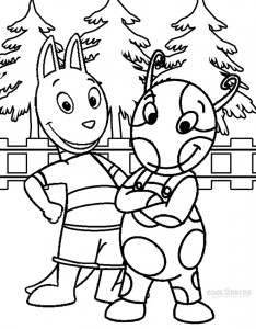 Backyardigans Coloring Pages for Kids